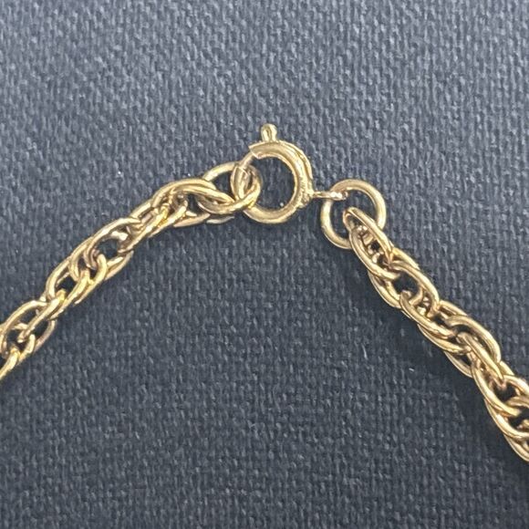 Vintage Carousel Horse Pendant Necklace Gold Tone Enamel Whimsy - Picture 10 of 11